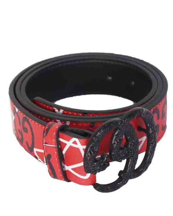 Belts With Genuine Fashion Print Black Buckle - Obeezi.com