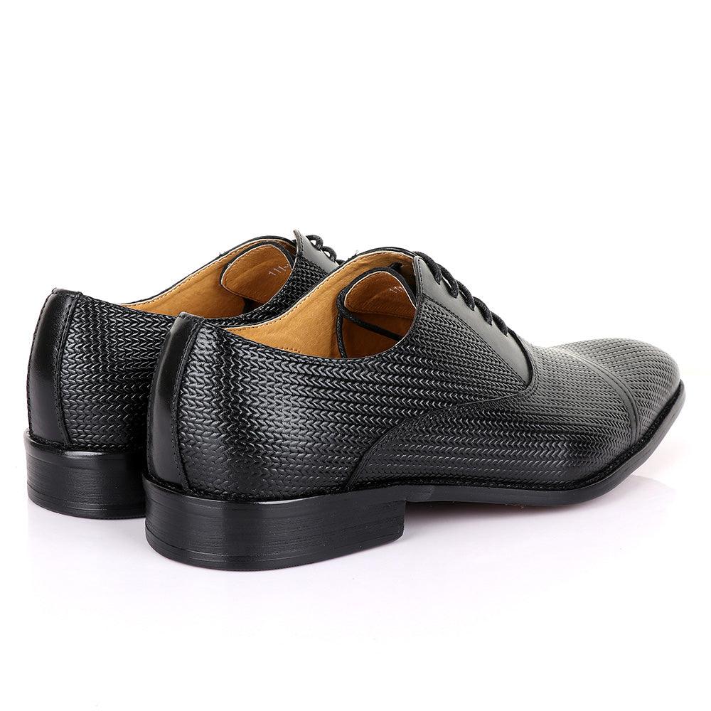 Berluti Formal Oxford Black Leather shoe - Obeezi.com