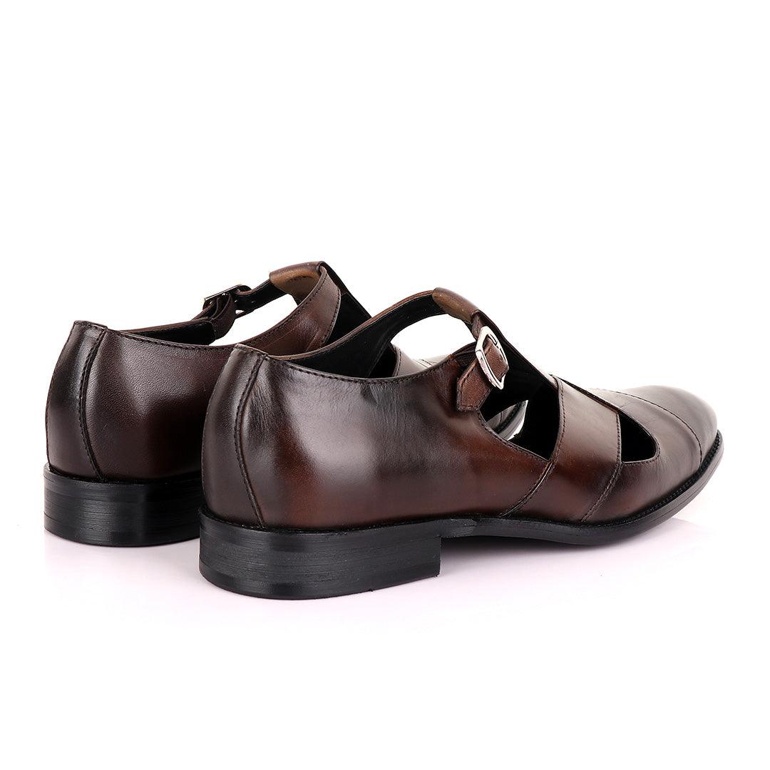 Berluti Men's Designer Shoes-Coffee - Obeezi.com