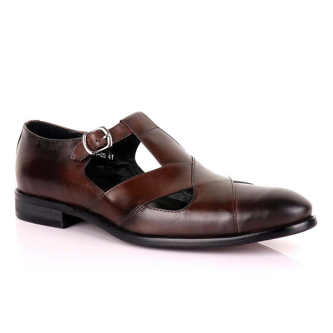 Berluti Men's Designer Shoes-Coffee - Obeezi.com