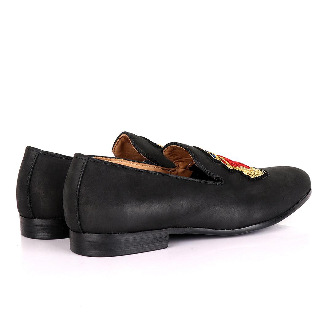 Billionaire Couture Slip-on Men's Shoe-Black - Obeezi.com