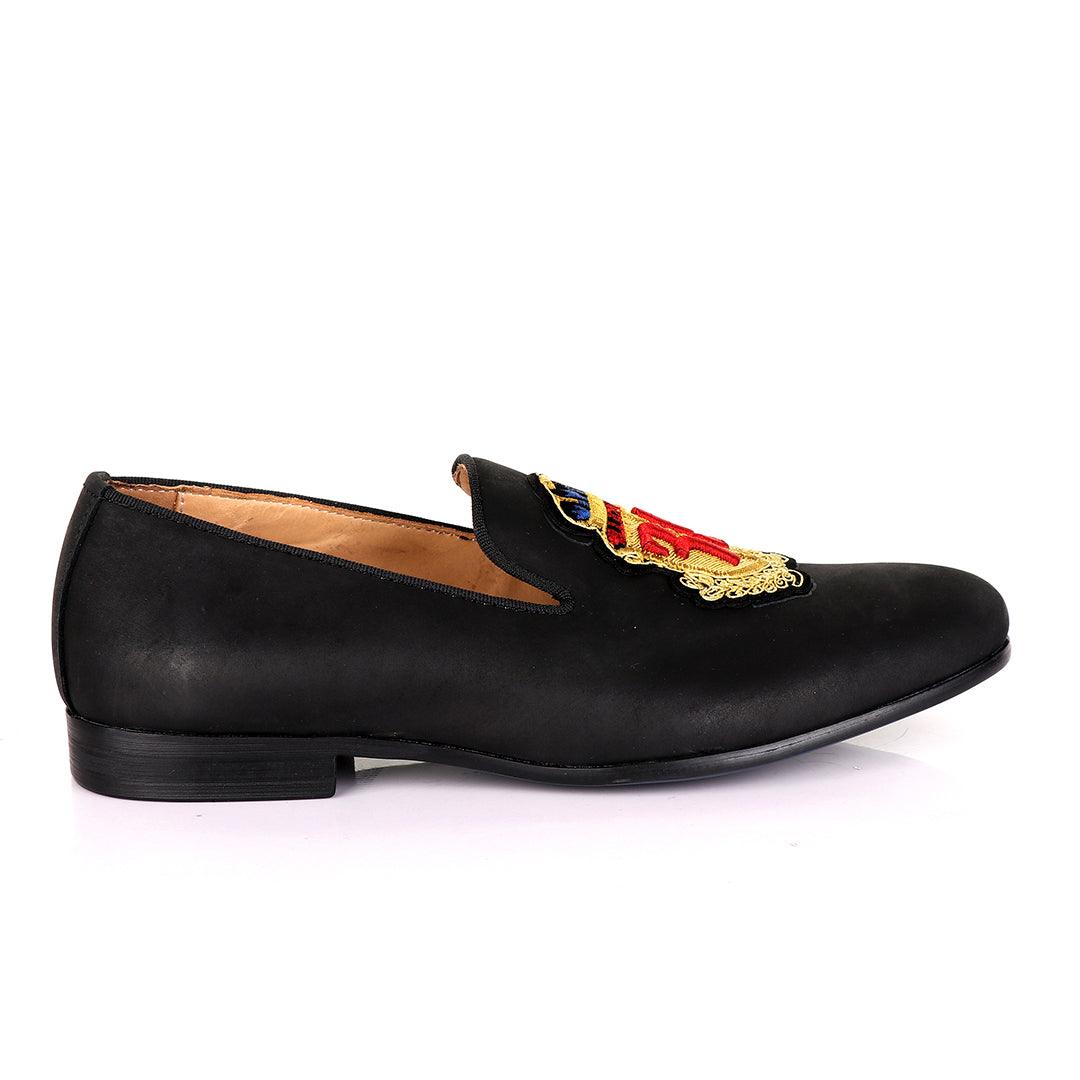 Billionaire Couture Slip-on Men's Shoe-Black - Obeezi.com