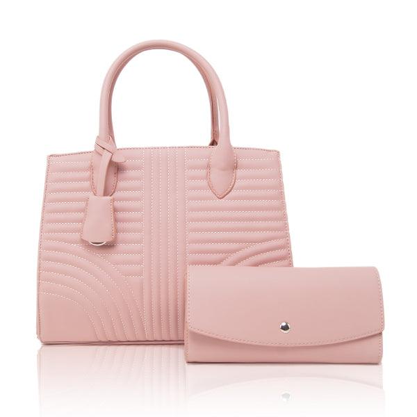 Black Designer Fashion Women Tote handbag With purse - Obeezi.com