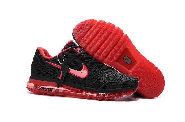 Black Red Nk Max 2017 Shoes - Obeezi.com