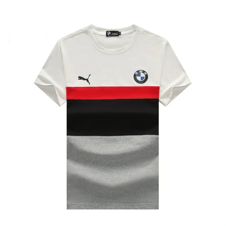 BMW Motor Authentic PM Color Blocked Lightweight Men's T-Shirt - Obeezi.com