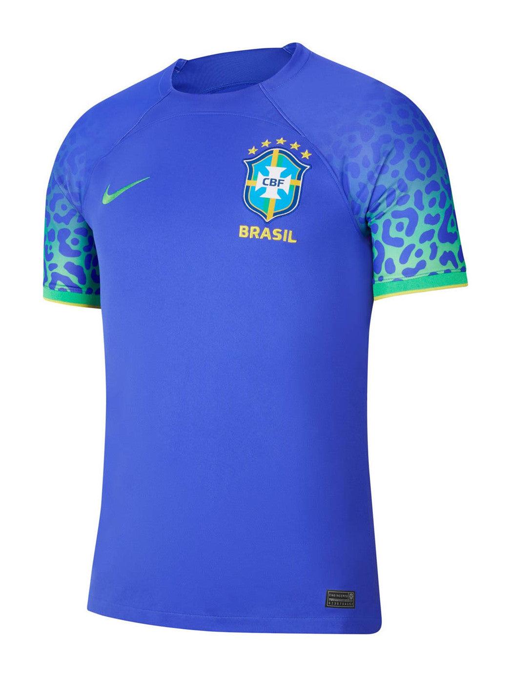Brazil Away Jersey 2022 - Obeezi.com