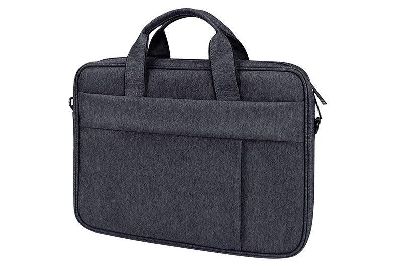 Brinch Waterproof Casual Business Side Zipper Designed Laptop Bag-Grey - Obeezi.com