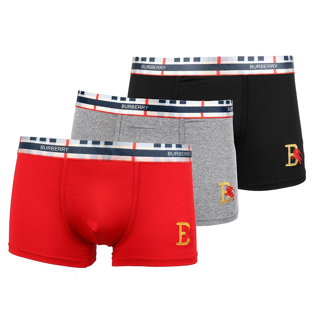 Burberry Crested Band Men's Body Fitting Boxers - Obeezi.com