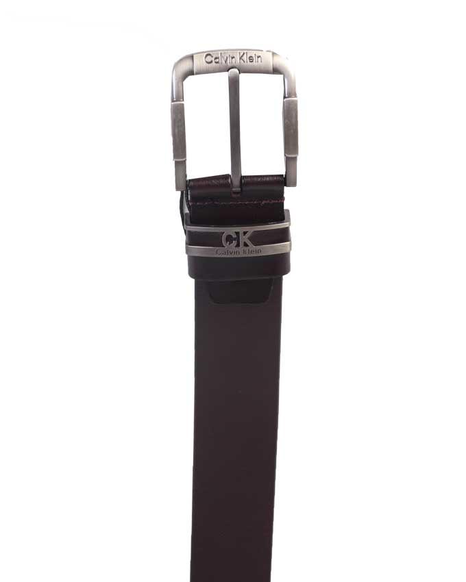Calvin Klein Men's Smooth Leather Belt - Black - Obeezi.com