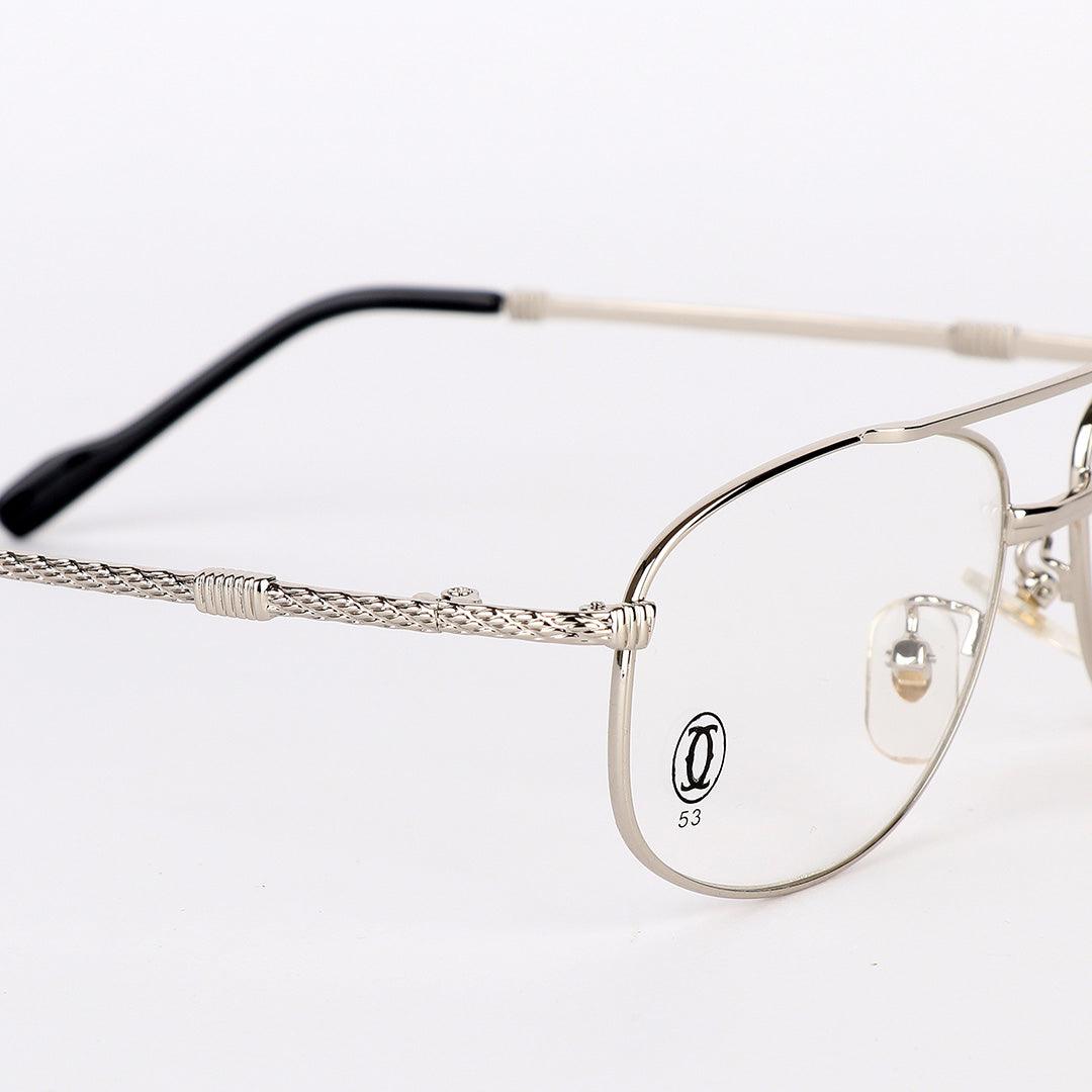 Cartier Vintage Classic Metal Silver Sunglasses - Obeezi.com