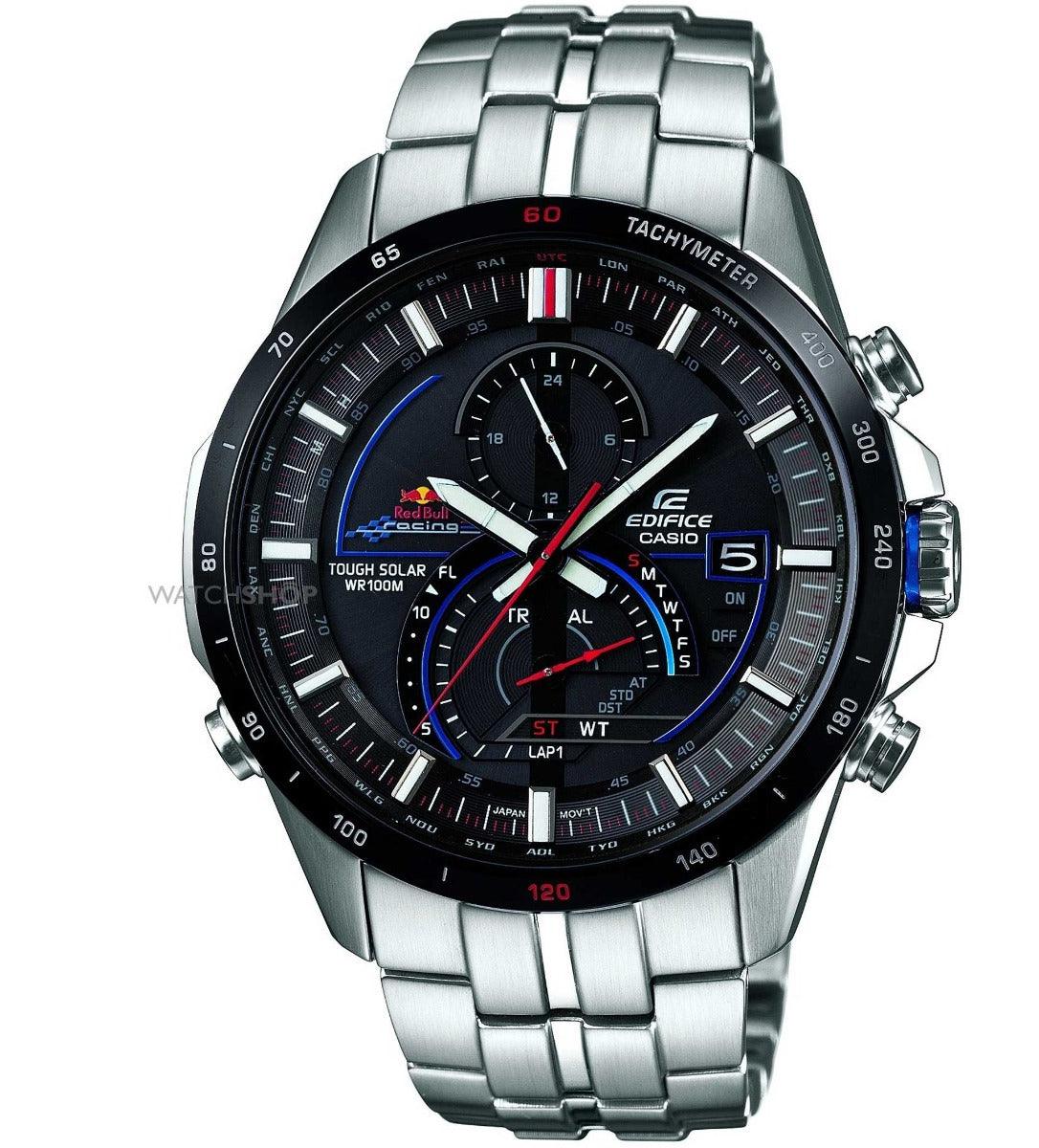 Casio Edifice EQS-A500DB-1AV Solar Chronograph Racing Watch - Obeezi.com