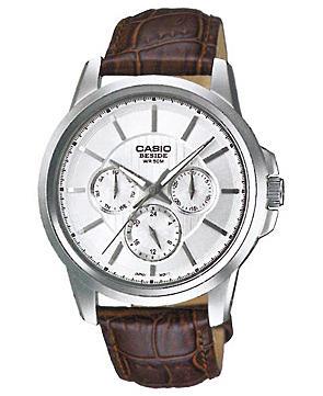 Casio Edifice Mens Chronograph Watch EFR-517L-7AV Brown - Obeezi.com