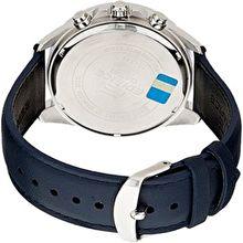 Casio Edifice Retrograde EFR-535L-1A2VDF Blue Leather Watch - Obeezi.com