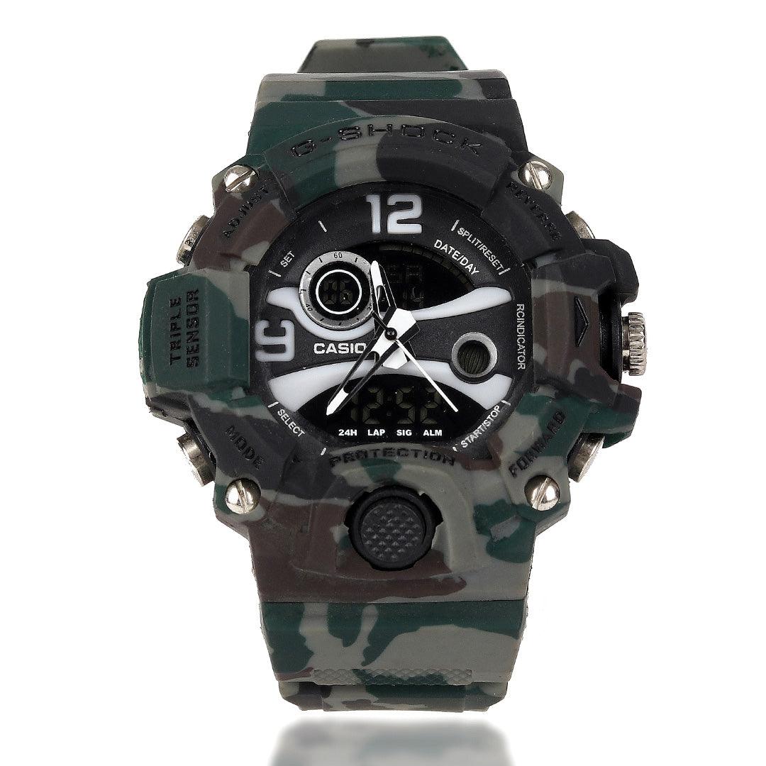 Casio G-Shock Full Army Green Men's Watch - Obeezi.com