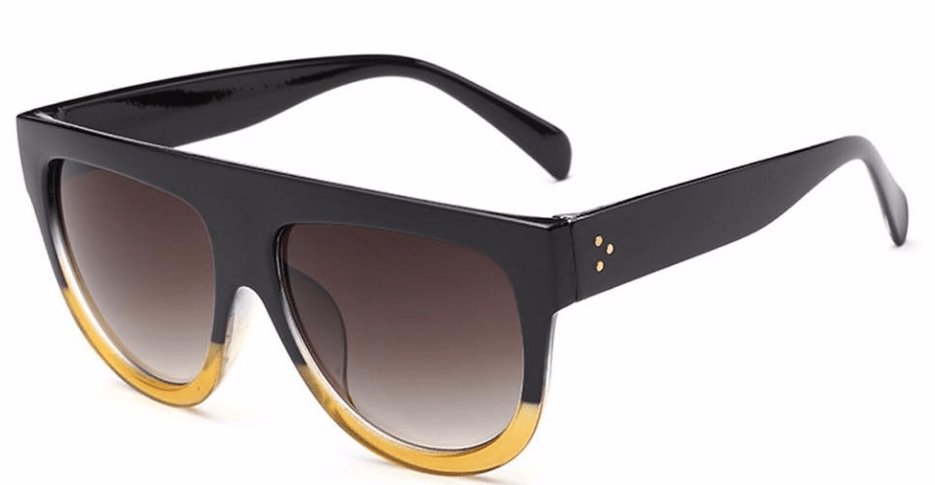 Celine Flat Top Mirror Cat Eye Sunglasses - Obeezi.com