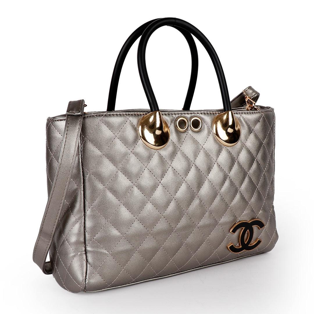 Chanel Exquisite Silver Tote Bag - Obeezi.com