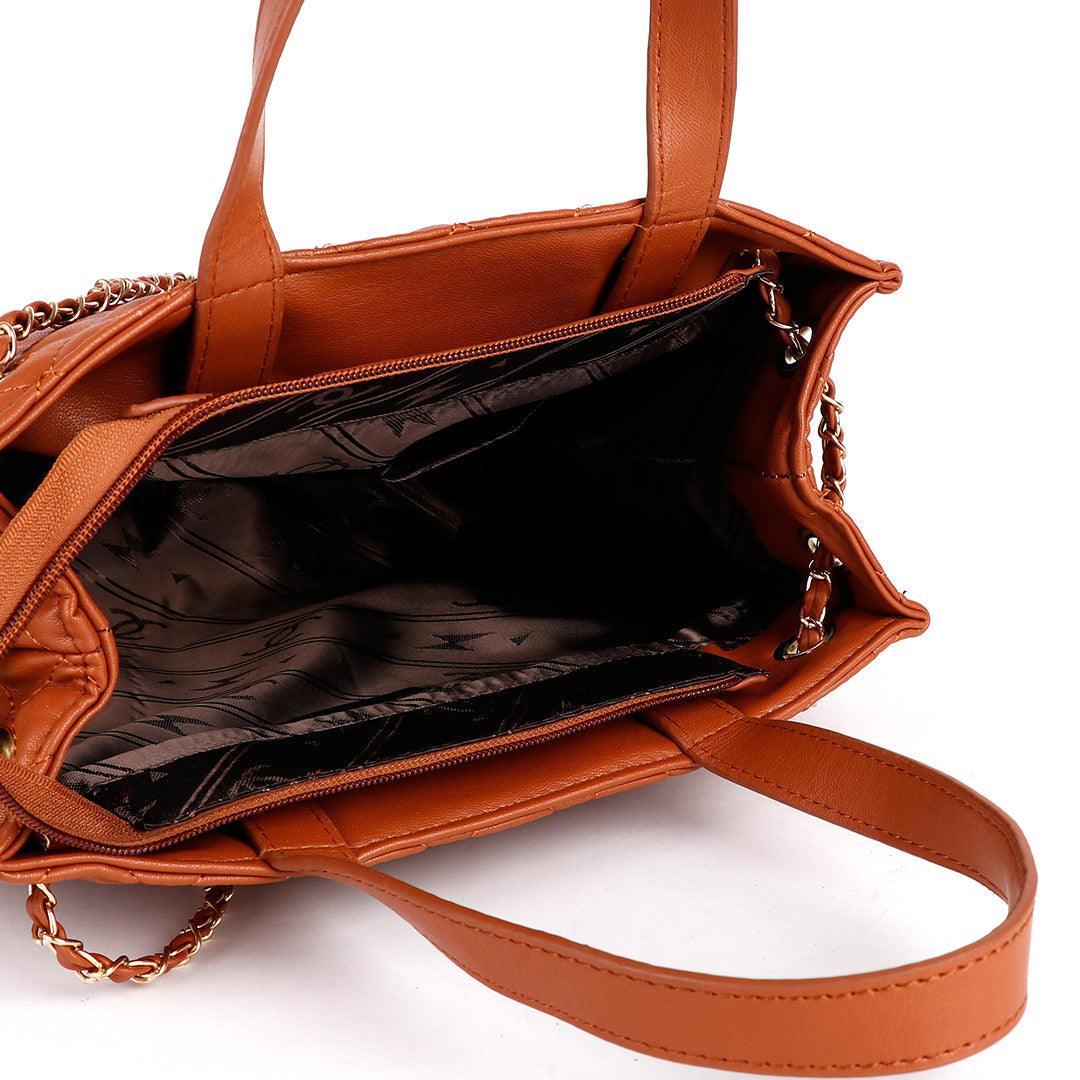CHANEL GST Grand Shopping Chain Tote Bag Caviar Leather Brown - Obeezi.com