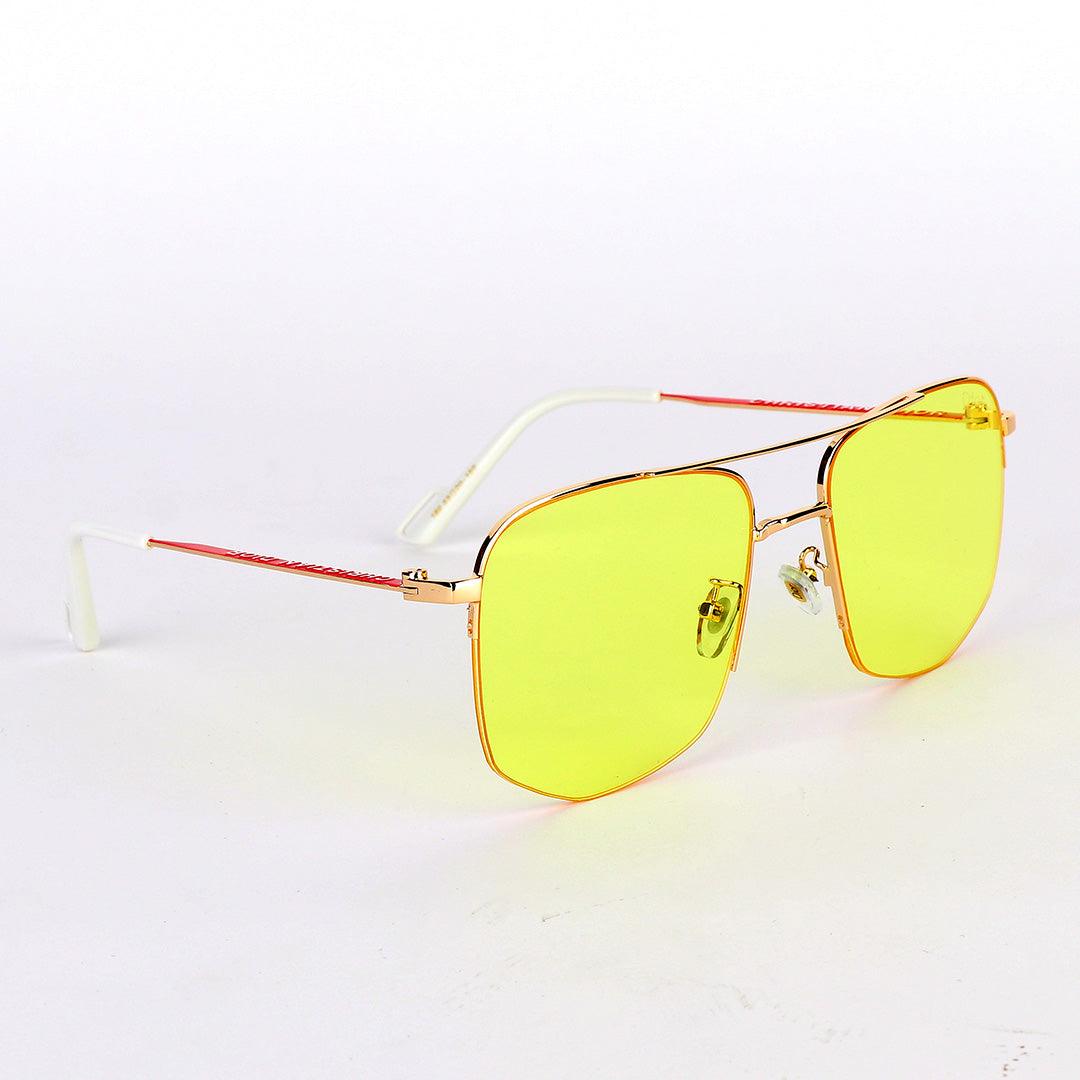 Christian Dior Luxury Hand Crested Yellow Lens Sunglasses - Obeezi.com