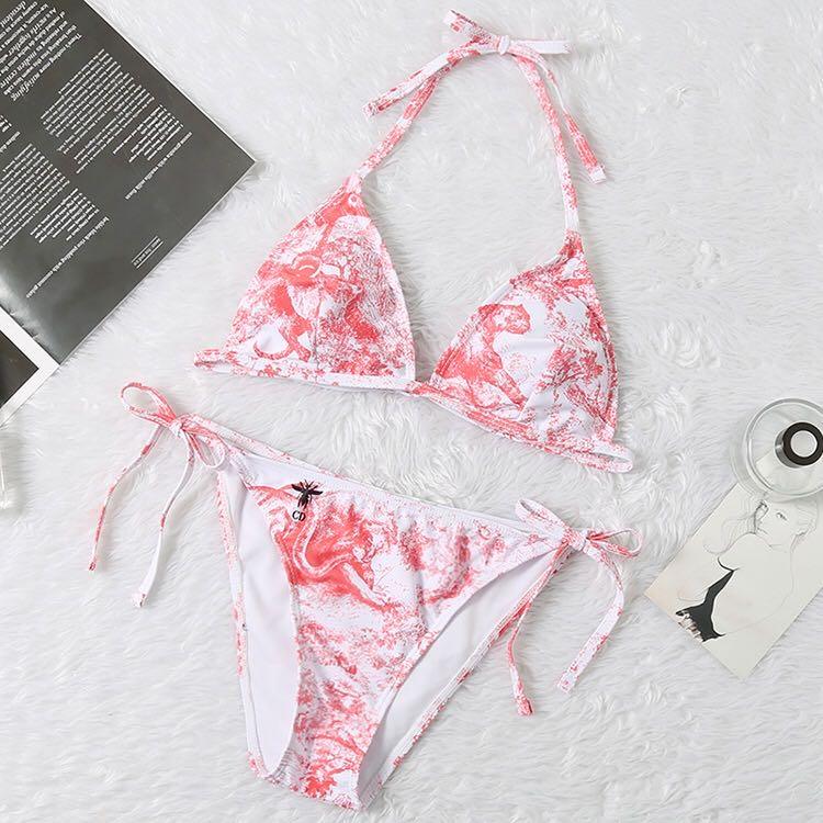Christian Dior Summer Beach Tie-Up Bikini - Obeezi.com