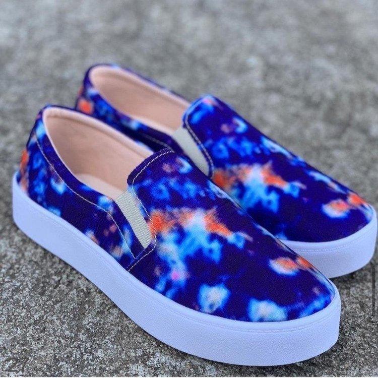 Classy Comfortable Sneakers For Ladies -Blue - Obeezi.com