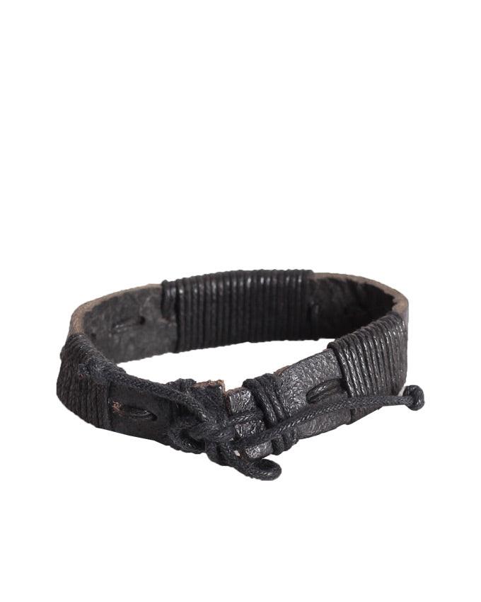Crucible Men's Stainless Steel Black Bracelet - Obeezi.com