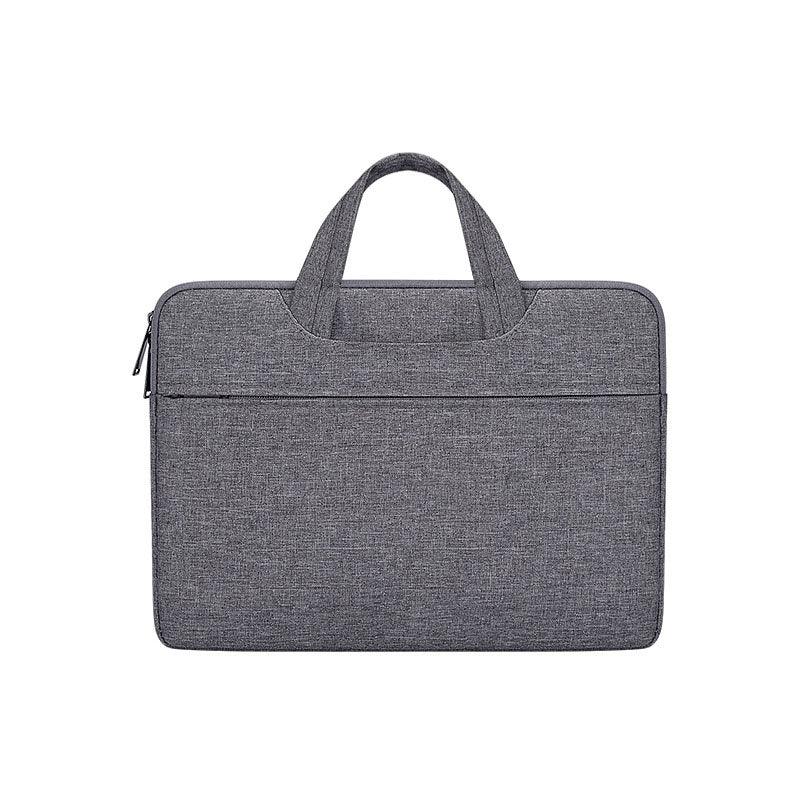 Custom Logo Waterproof Business Computer Laptop Bag Sleeve-Grey - Obeezi.com
