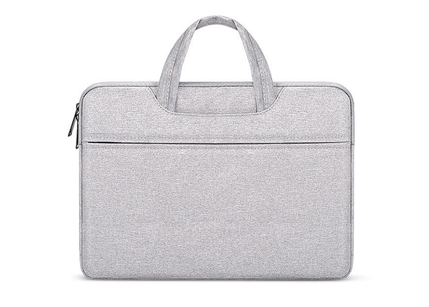 Custom Logo Waterproof Business Computer Laptop Bag Sleeve-Grey - Obeezi.com