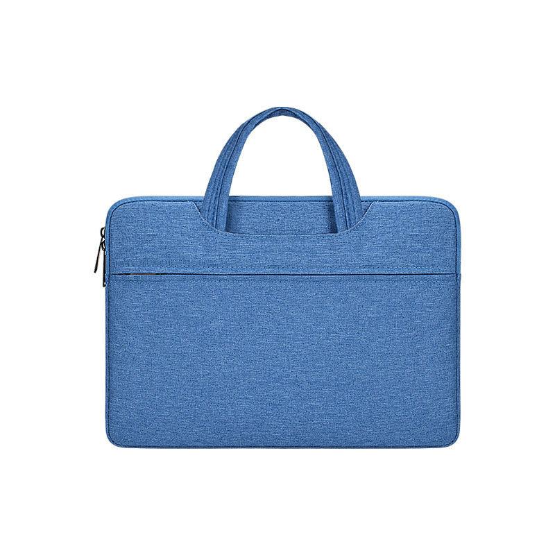 Custom Waterproof Business laptop Case sleeve Office Bag -Blue - Obeezi.com