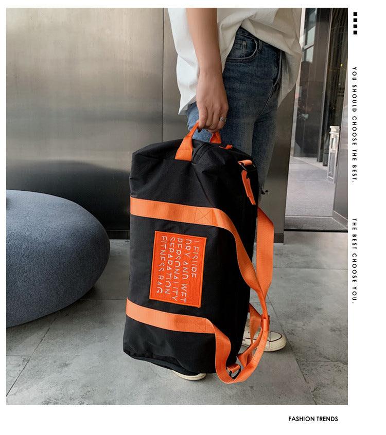 Design Large Capacity Crossbody Shoulder Bag-Orange - Obeezi.com