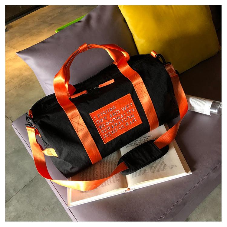 Design Large Capacity Crossbody Shoulder Bag-Orange - Obeezi.com