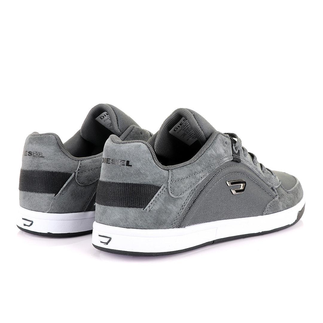 Diesel Classic foot Men's Flat Grey Sneakers - Obeezi.com