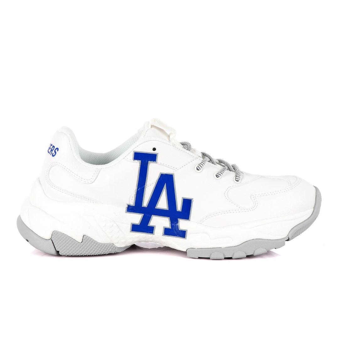 Dodgers Big Ball Chunky Lakers White Sneakers - Obeezi.com