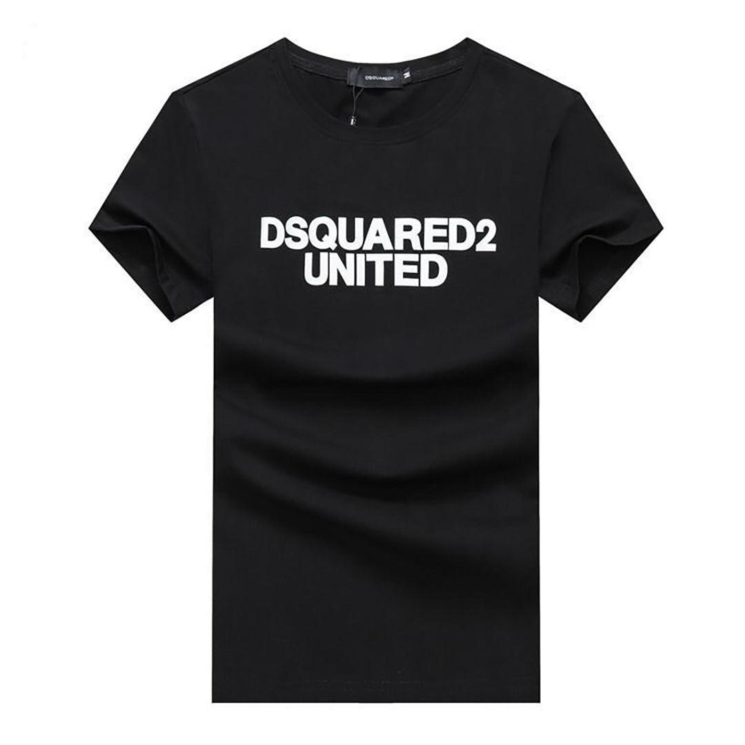 DU Crew neck T-shirt- Black - Obeezi.com