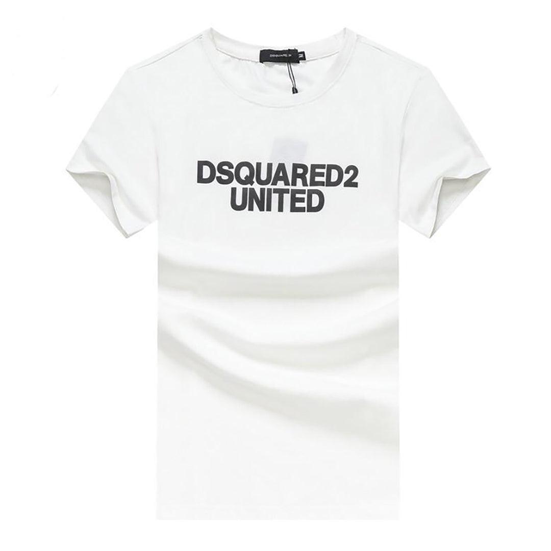 DU Crew neck T-shirt- White - Obeezi.com