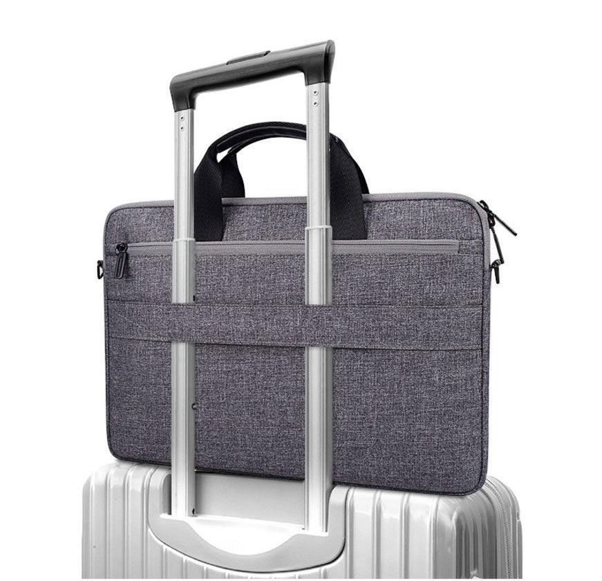 Easy Style Portable Business Laptop Bag-Grey - Obeezi.com