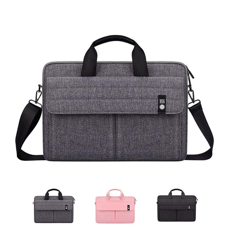 Easy Style Portable Business Laptop Bag- Pink - Obeezi.com