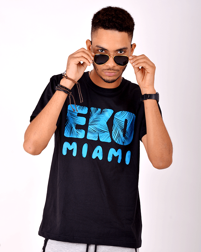Eko Miami T-shirt Black - Obeezi.com