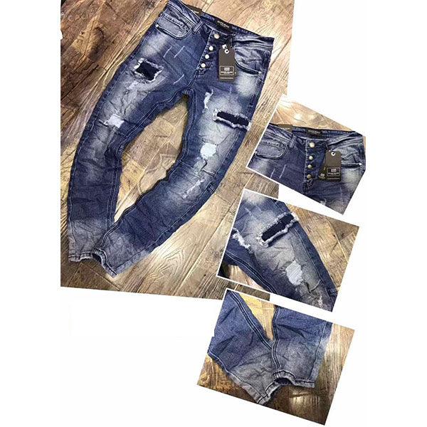 Elanz Voguo Classic Design Blue Jeans - Obeezi.com