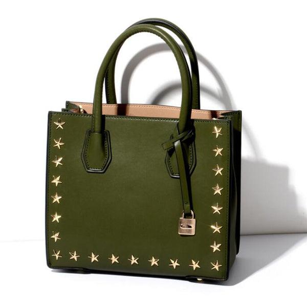 Elegant Casual Women's Shoulder Bag - Green - Obeezi.com