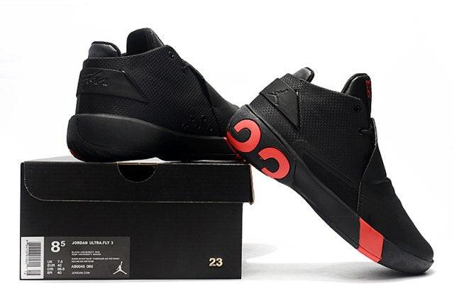 Elegant Shape Air Jordan Ultra Fly 3 Black RED Sneaker - Obeezi.com