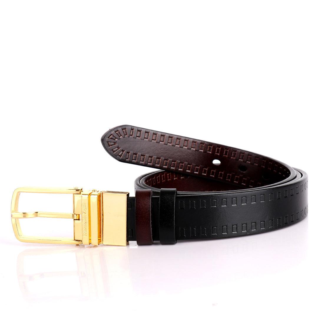 Ermenegildo Zegna Reversible Exquisite Leather Belt - Obeezi.com