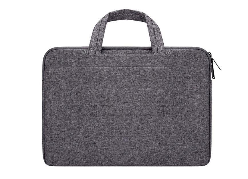 Essential Waterproof Laptop Hand Bag For 15.6 Inch- Grey - Obeezi.com