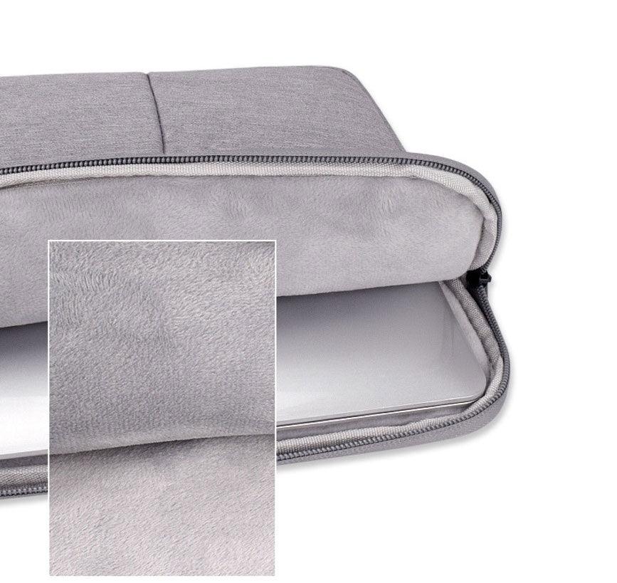 Essential Waterproof Laptop Hand Bag For 15.6 Inch- Grey - Obeezi.com