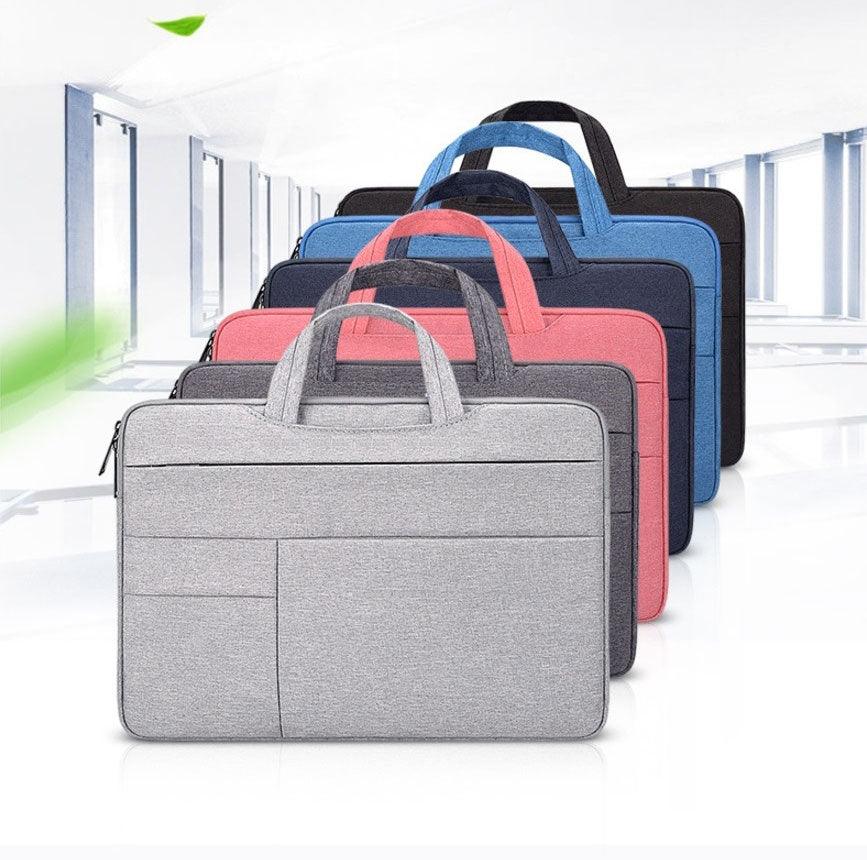 Essential Waterproof Laptop Hand Bag For 15.6 Inch-Navy Blue - Obeezi.com