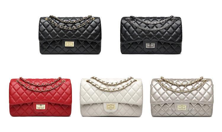 European ClassiC Design Women Tote Style Handbag-Gold - Obeezi.com