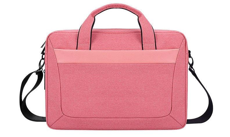 Executive 2 In 1 Laptop Shoulder Bag -Pink - Obeezi.com