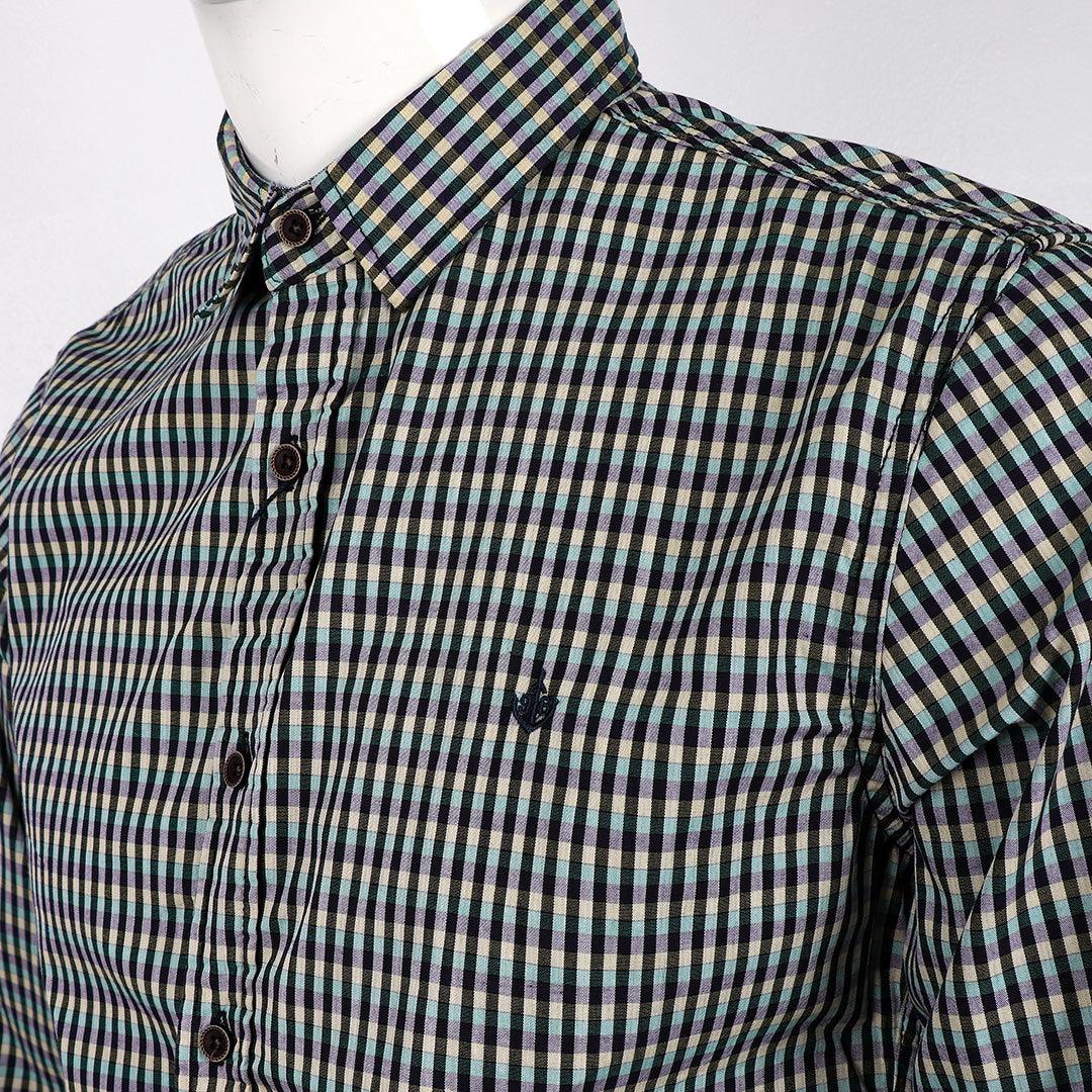 Executive Men's Regular Fit Cotton Shirt- Yellow - Obeezi.com