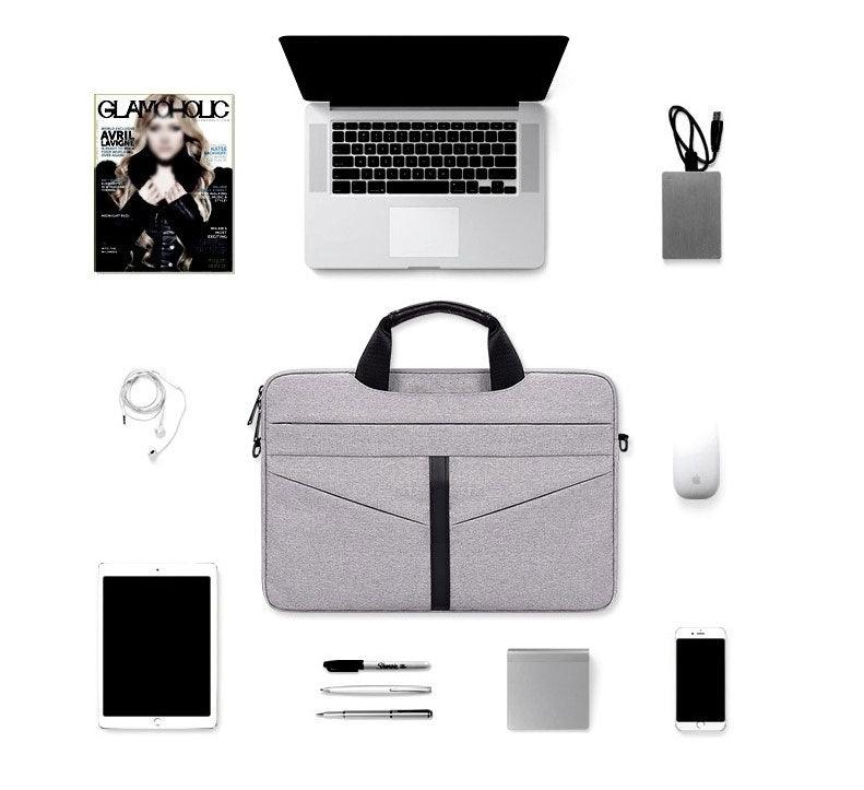 Executive Men's Zipper Designed Business Laptop Bag-Pink - Obeezi.com