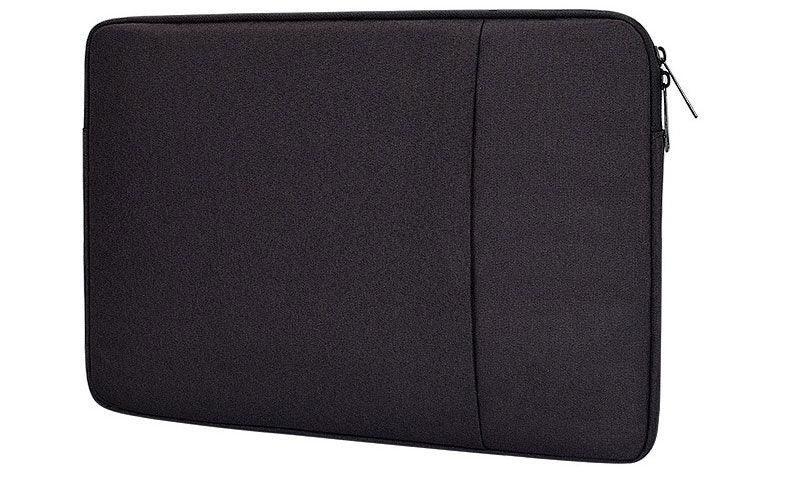 Exquisite 2in1 Sleek And Stylish Padded Inner Designed Laptop Sleeve-Black - Obeezi.com