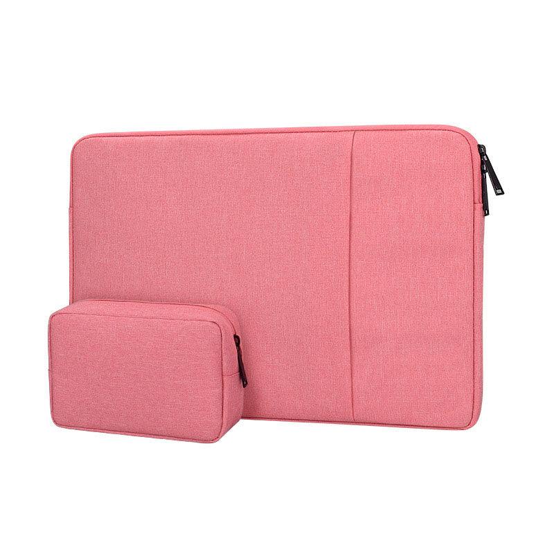 Exquisite 2in1 Sleek And Stylish Padded Inner Designed Laptop Sleeve-Pink - Obeezi.com
